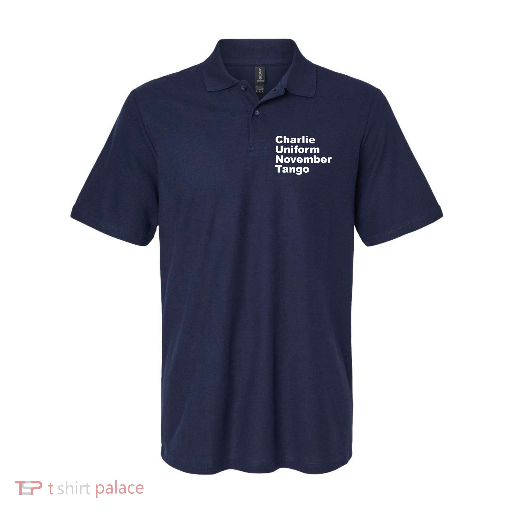 Charlie Uniform November Tango Polo