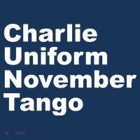 Charlie Uniform November Tango Poster