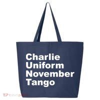 Charlie Uniform November Tango 25L Jumbo Tote
