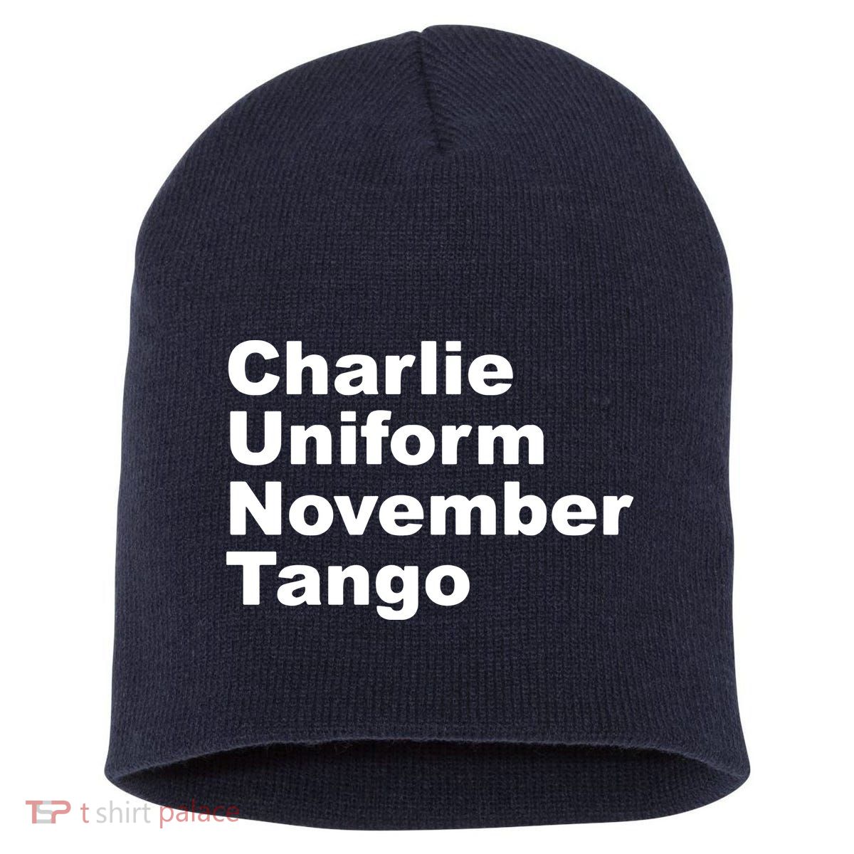 Charlie Uniform November Tango Short Acrylic Beanie