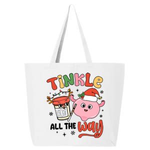 Christmas Urologist Nephrologist Healthcare Worker Medical Gift 25L Jumbo Tote