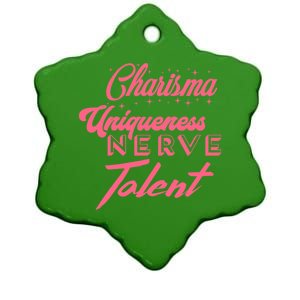 Charisma Uniqueness Nerve And Talent Ceramic Star Ornament