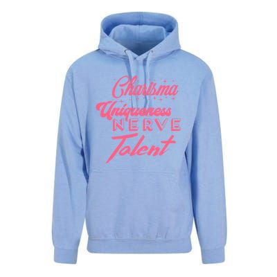 Charisma Uniqueness Nerve And Talent Unisex Surf Hoodie