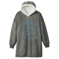 Cry Underwater No One Will Know Retro Hooded Wearable Blanket