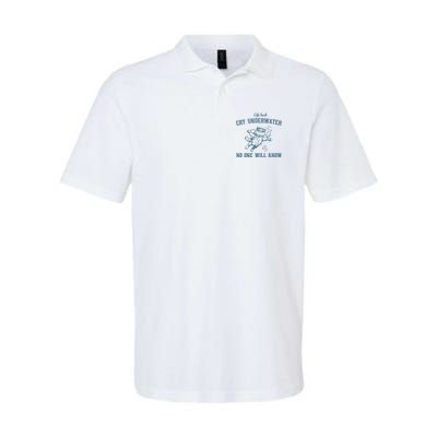 Cry Underwater No One Will Know Retro Polo