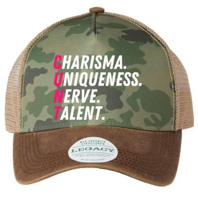 Charisma Uniqueness Nerve Talent Drag Race Queen Quote Legacy Tie Dye Trucker Hat
