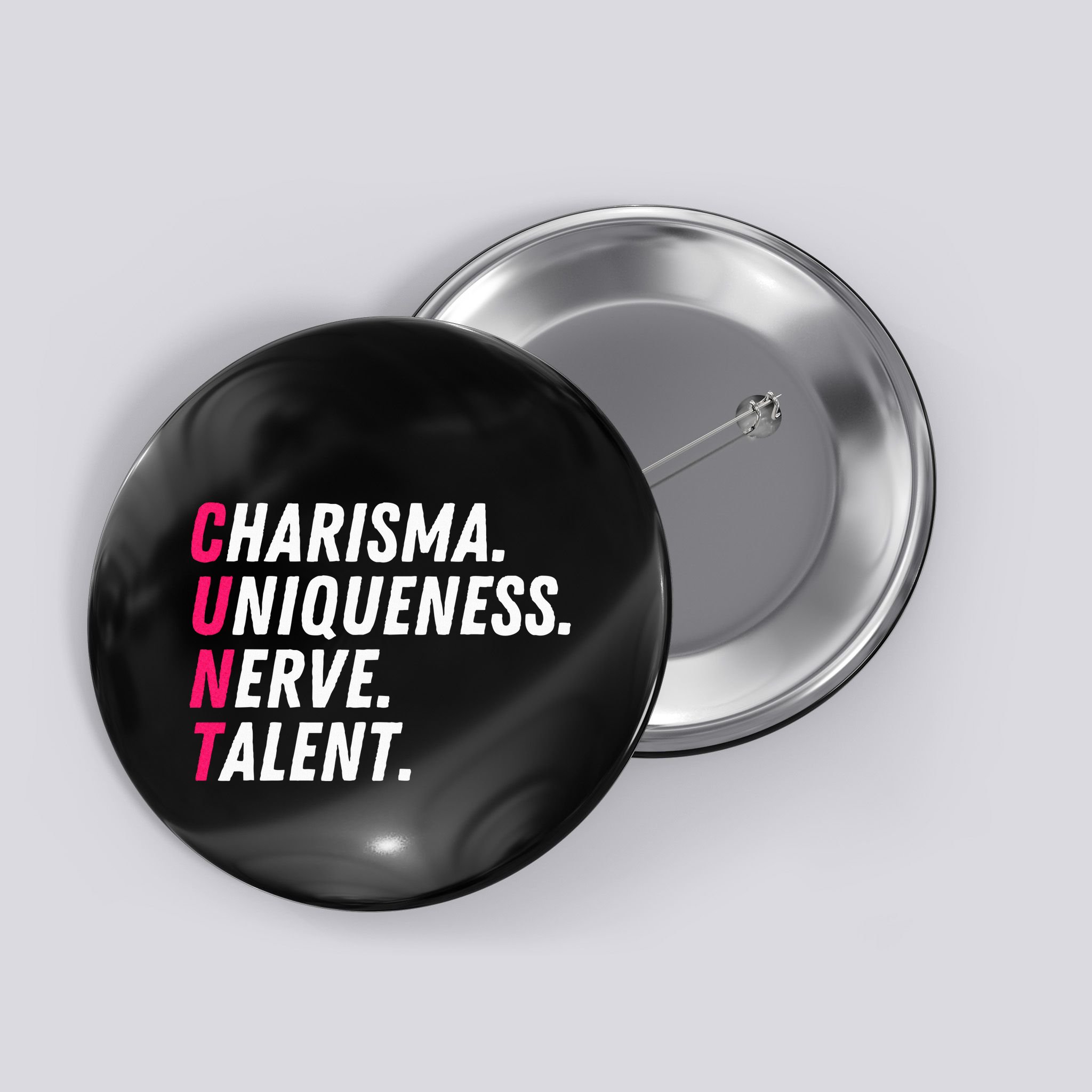 Charisma Uniqueness Nerve Talent Drag Race Queen Quote Button