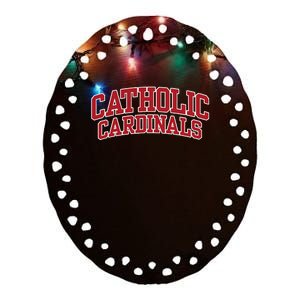 Catholic U.Niversity Of America C.Ardinals Ceramic Oval Ornament