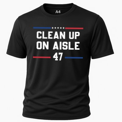 Clean Up On Aisle 47 Impeach 47 Anti Trump Performance Shirt
