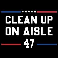 Clean Up On Aisle 47 Impeach 47 Anti Trump 16 in Basic Backpack