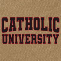 Catholic U.N.I.V.E.R.S.I.T.Y Of America Cotton Canvas Backpack