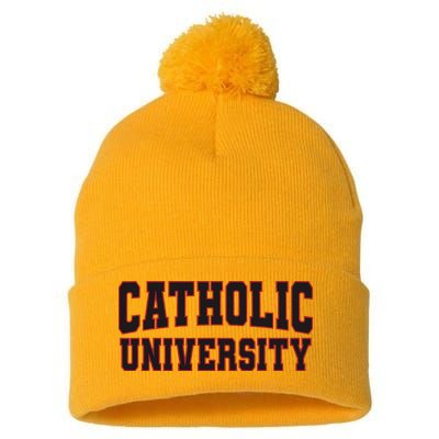 Catholic U.N.I.V.E.R.S.I.T.Y Of America Pom Pom 12in Knit Beanie