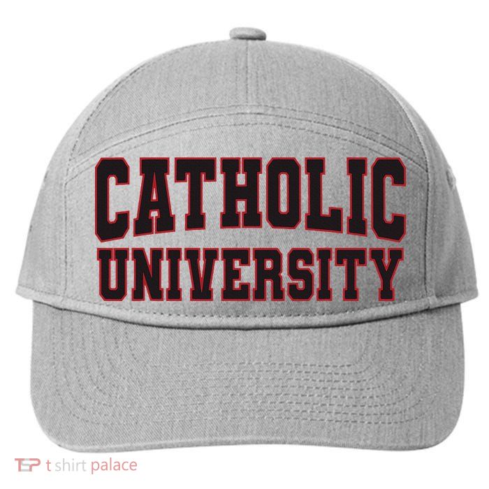 Catholic U.N.I.V.E.R.S.I.T.Y Of America 7-Panel Snapback Hat