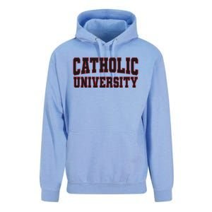 Catholic U.N.I.V.E.R.S.I.T.Y Of America Unisex Surf Hoodie