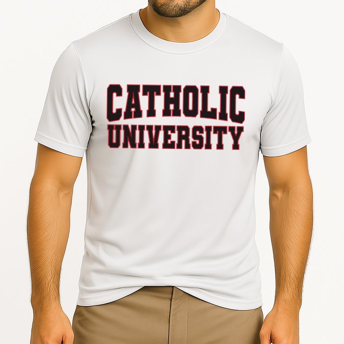 Catholic U.N.I.V.E.R.S.I.T.Y Of America Performance Shirt