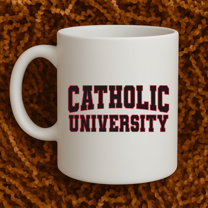 Catholic U.N.I.V.E.R.S.I.T.Y Of America Mug