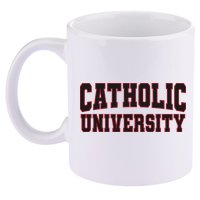 Catholic U.N.I.V.E.R.S.I.T.Y Of America 11oz C Handle Ceramic Mug