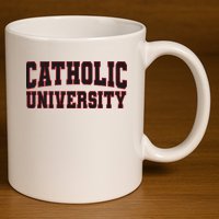 Catholic U.N.I.V.E.R.S.I.T.Y Of America 11oz C Handle Ceramic Mug