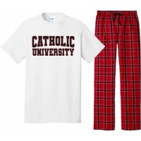 Catholic U.N.I.V.E.R.S.I.T.Y Of America Pajama Set