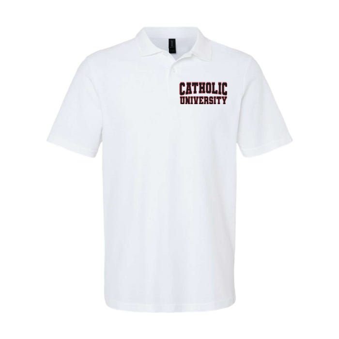 Catholic U.N.I.V.E.R.S.I.T.Y Of America Softstyle Adult Sport Polo