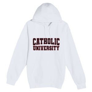 Catholic U.N.I.V.E.R.S.I.T.Y Of America Premium Pullover Hoodie