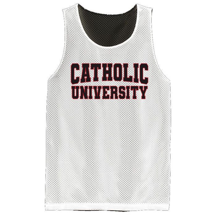 Catholic U.N.I.V.E.R.S.I.T.Y Of America Mesh Reversible Basketball Jersey Tank