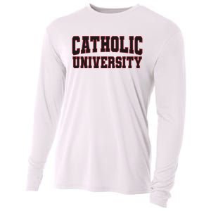 Catholic U.N.I.V.E.R.S.I.T.Y Of America Cooling Performance Long Sleeve Crew