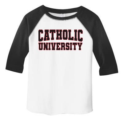 Catholic U.N.I.V.E.R.S.I.T.Y Of America Toddler Fine Jersey T-Shirt