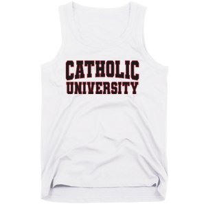 Catholic U.N.I.V.E.R.S.I.T.Y Of America Tank Top