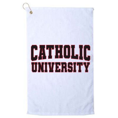 Catholic U.N.I.V.E.R.S.I.T.Y Of America Golf Towel