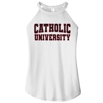 Catholic U.N.I.V.E.R.S.I.T.Y Of America Women's Perfect Tri Rocker Tank