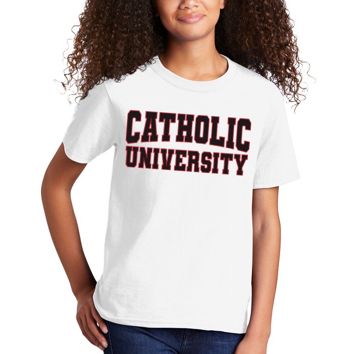 Catholic U.N.I.V.E.R.S.I.T.Y Of America Kids T-Shirt
