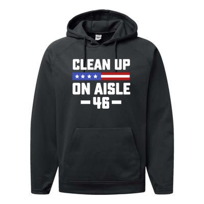 Clean Up On Aisle 46 Performance Fleece Hoodie