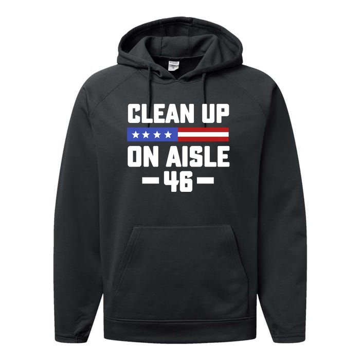 Clean Up On Aisle 46 Performance Fleece Hoodie