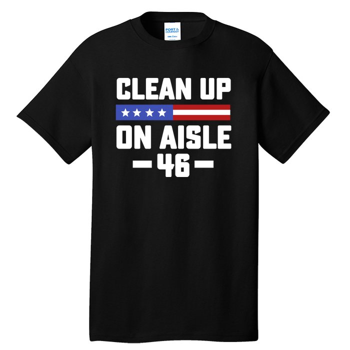 Clean Up On Aisle 46 Tall T-Shirt