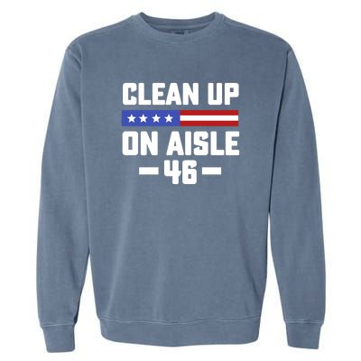 Clean Up On Aisle 46 Garment-Dyed Sweatshirt