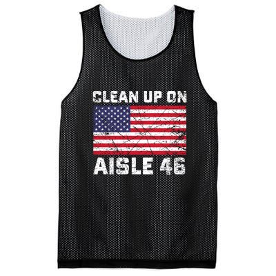 Clean Up On Aisle 46 Shirt Mesh Reversible Basketball Jersey Tank