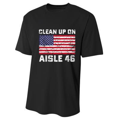 Clean Up On Aisle 46 Shirt Performance Sprint T-Shirt