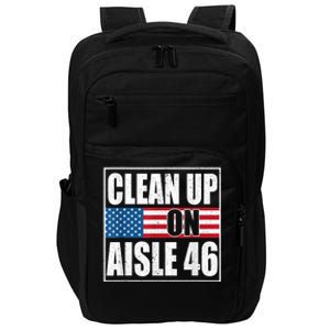 Clean Up On Aisle 46 American Flag Impact Tech Backpack