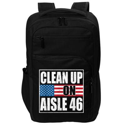 Clean Up On Aisle 46 American Flag Impact Tech Backpack