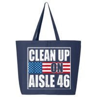 Clean Up On Aisle 46 American Flag 25L Jumbo Tote