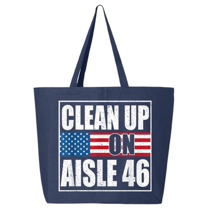 Clean Up On Aisle 46 American Flag 25L Jumbo Tote