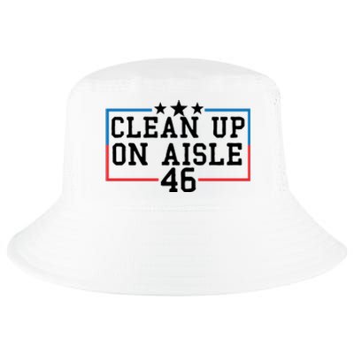 Clean Up On Aisle 46 Anti Biden Cool Comfort Performance Bucket Hat