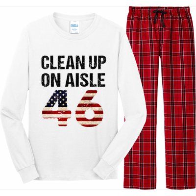 Clean Up On Aisle 46 Patriotism Patriotic Long Sleeve Pajama Set