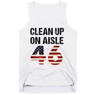 Clean Up On Aisle 46 Patriotism Patriotic Tank Top