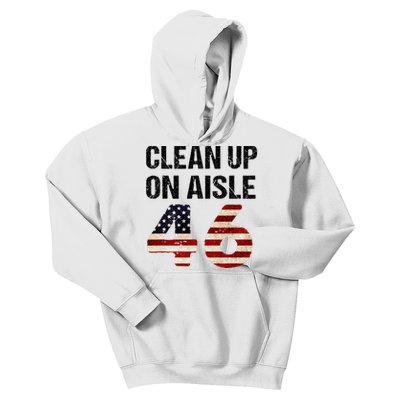 Clean Up On Aisle 46 Patriotism Patriotic Kids Hoodie