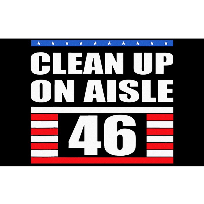 Clean Up On Aisle 46 Impeach Biden 8646 Resign Bumper Sticker