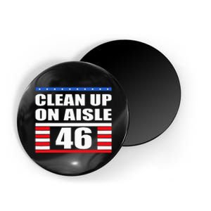 Clean Up On Aisle 46 Impeach Biden 8646 Resign Magnet