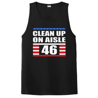 Clean Up On Aisle 46 Impeach Biden 8646 Resign PosiCharge Competitor Tank