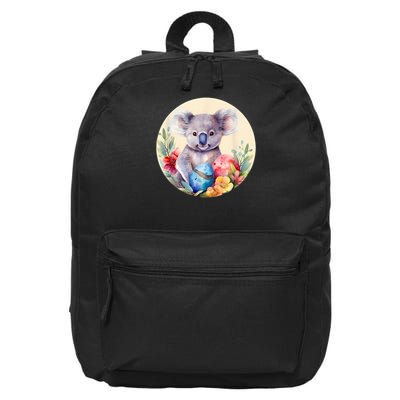 Charming Unique Original Easter Egg Koala Art 16 in Basic Backpack